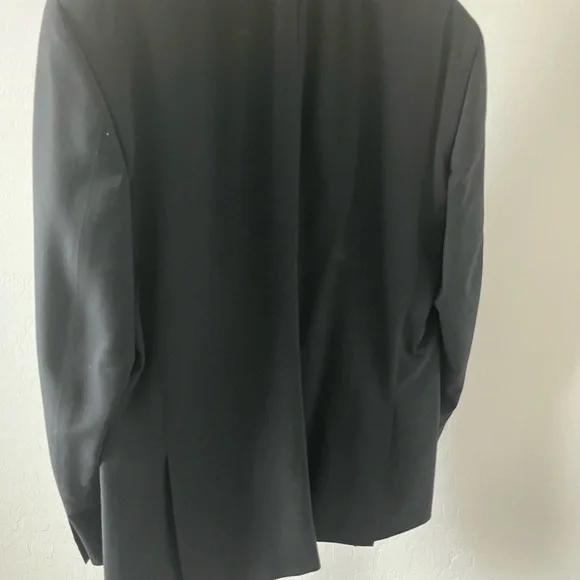 Perry Ellis Black Blazer Modern Tailoring